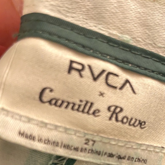 RVCA x Camille Row Striped Jacket Pants Set 27 S - Picture 7 of 10